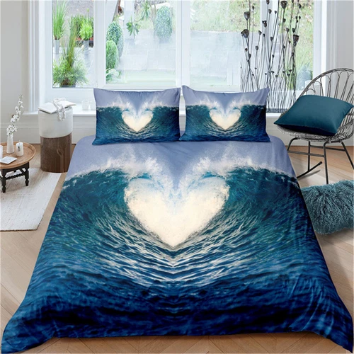 Beach Ocean Single Double Queen King Super King Bed Quilt Duvet Doona Cover Set - Picture 11 of 27