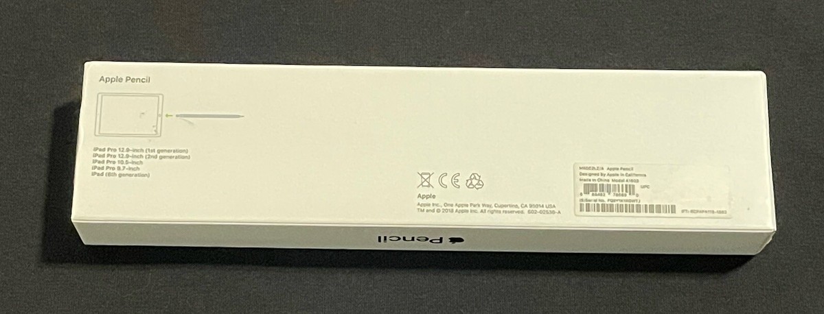 Apple Pencil 1st Generation Model A1603(MK0C2AM/A) NEW OPEN BOX | eBay