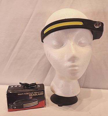 2 Multi Function Induction Headlamp Portable W689-3 Warning Light Long Lasting 