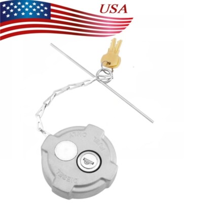 2 3/8'' Locking Diesel Fuel Cap,02 & Up Freightliner M2 Sm Semi Bx Trks FTA-C13