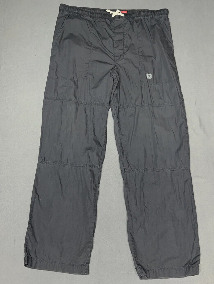 Massimo Dutti Men’s Drawstring Pants Size S Gray (682)