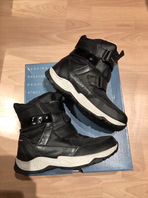 Geox  Stiefel/Boots für Mädchen Gr. 39 Schwarz Neuwertig