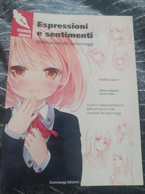 Libro Tecnica Manga Espressioni E Sentimenti Definizione Dei Personaggi