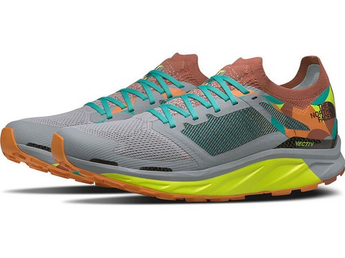 The North Face Men's Flight Vectiv - Travis Weller Edition Quarry Grey-Auburn / 9