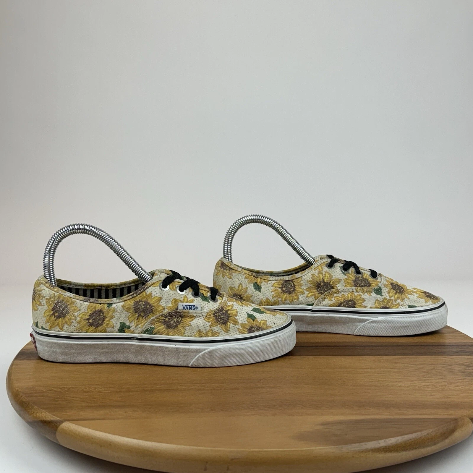 Scarpe sneakers skateboard casual donna Vans epoca giallo girasole misura 6 5 M