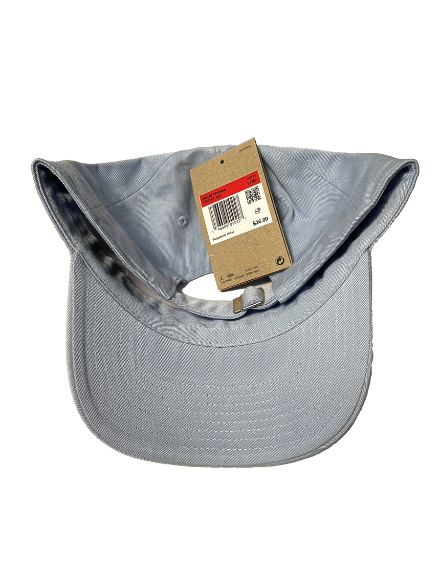 Jordan Hat Mens Club H86 Patch Adjustable Blue White FD5181-425 | eBay