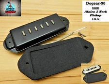 Staple Dogear  P-90  Neck Pickup Black Alnico 5
