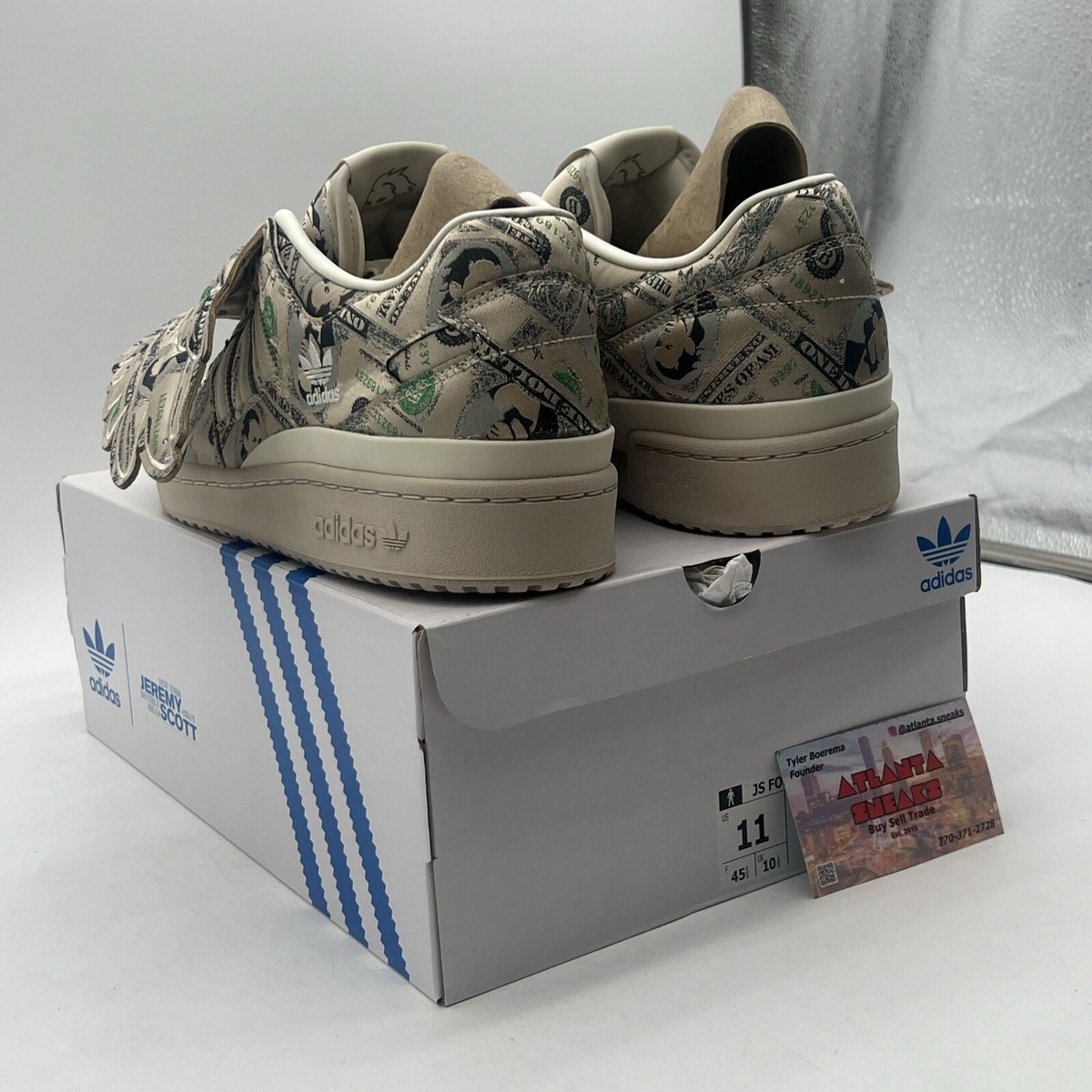 Size 11 - adidas Jeremy Scott x Forum Wings 1.0 Low Money