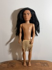 Vintage 1995 Fibre Craft 15" Chief Doll Native American Indigenous Doll