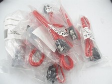 Stellar Labs 83-13385 17" Locking SATA Hard Drive Cable - Lot of 10