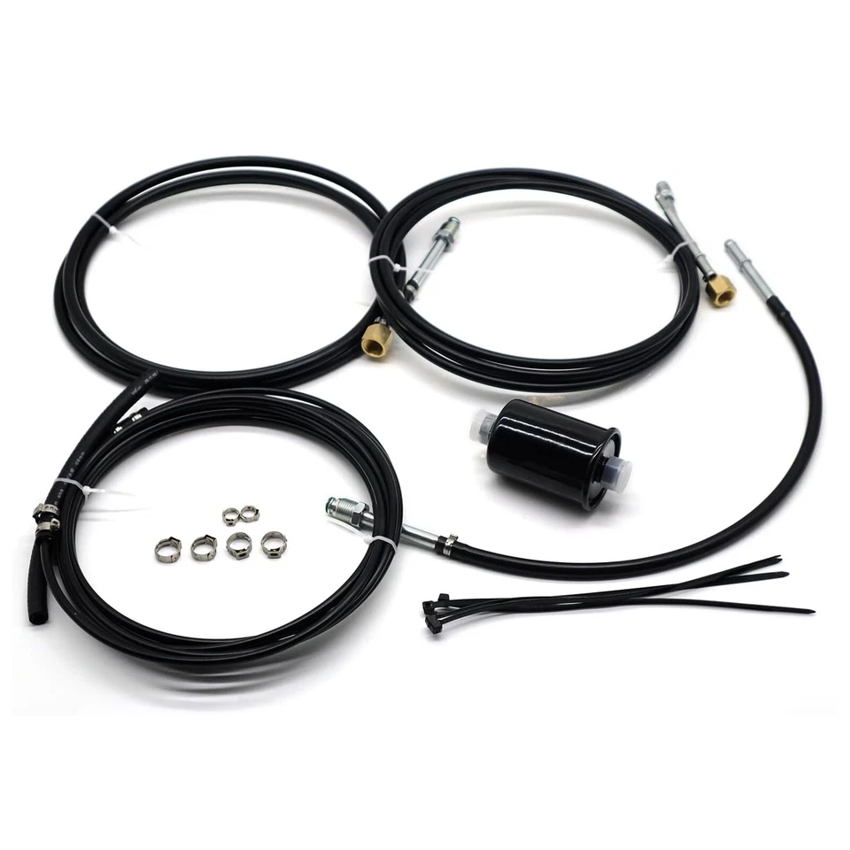For 1988-1997 Chevrolet C1500/2500 K1500/2500 Truck Nylon Fuel Lines Kit GAS New Foto 3 de 4