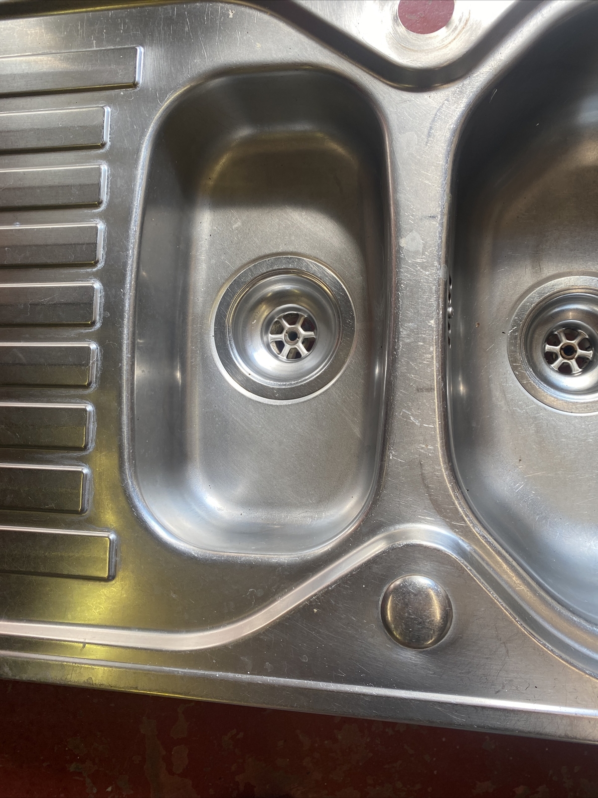 Franke Flash Reversible Stainless Steel Kitchen Sink & Drainer 1.5 Bowl