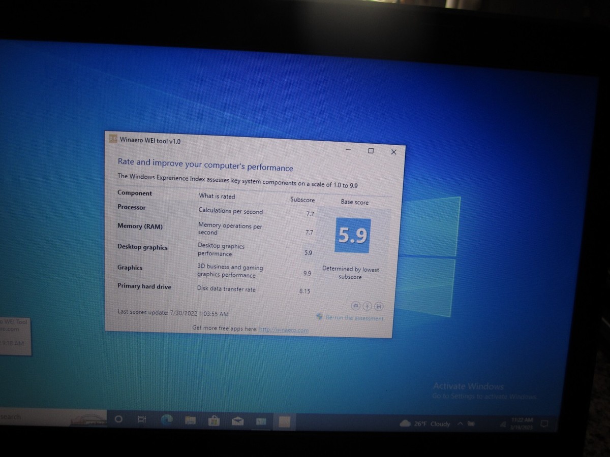 Dell Vostro 2420 Laptop Core i3 2.2GHz 6GB RAM 256 GB SSD DVD-RW