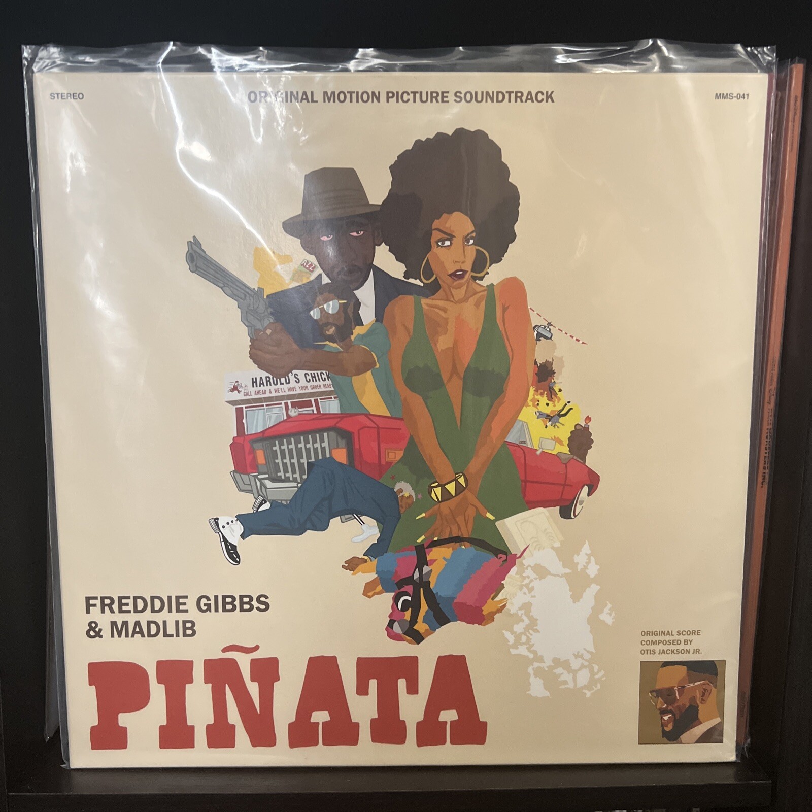 Freddie Gibbs, Madlib Pinata ‘74 Vinyl Record Falak Tayyeb Platinum
