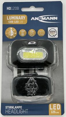 Ansmann HD120B Headlight LED Head Torch