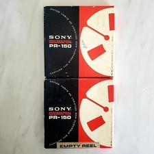 2 Vintage - Sony Recording Tape - PR-150 - Japan - Reel