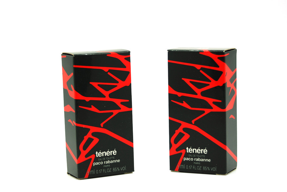 Tenere by Paco Rabanne 0.17 oz 5 ml EDT Mini Splash for Men (Lots