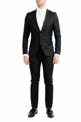 Completi e abiti sartoriali da uomo neri HUGO BOSS