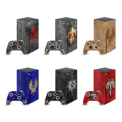 EA BIOWARE DRAGON AGE HERALDRY VINYL SKIN FOR SERIES X CONSOLE & CONTROLLER