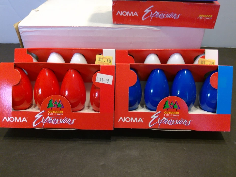 7 Packs of NOMA C9 Christmas Replacement Bulbs - NIP - Image 4 of 4