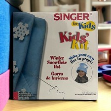 Singer Sewing Kit for Kids Make Your Own Winter Snowflake Hat Sealed
