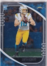 Panini NFL Football Absolute 2020 Card No. 167 Justin Herbert Rookie. rookie card picture