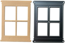 Window Metal Cutting Dies Window Die Cuts for DIY Scrapbooking Card Making Paper