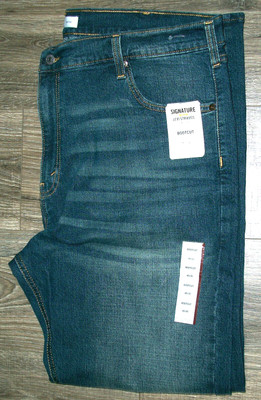 BELOW COST LEVI S SIG GOLD Flex Boot Blue Denim Jeans NWT 40x30 $65