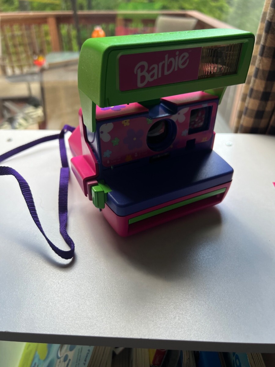 90s Barbie Polaroid Camera- Pink and Green, Retro | eBay