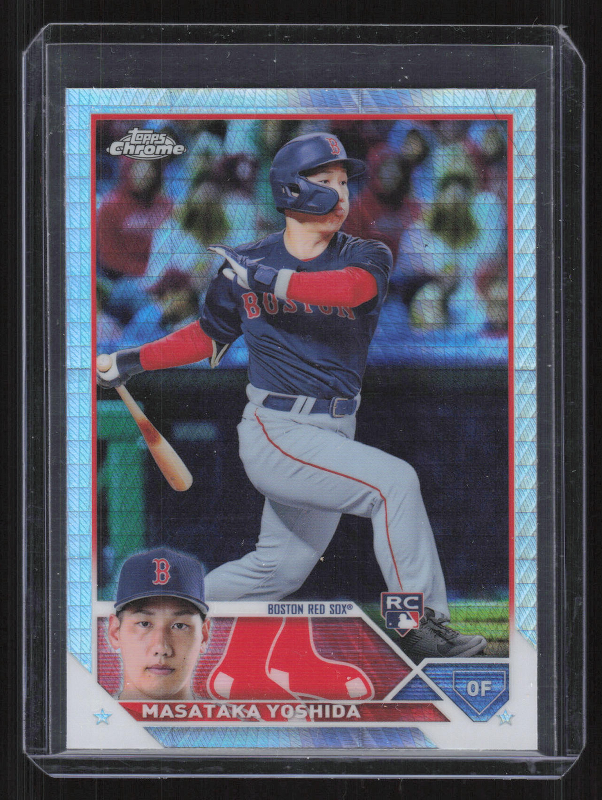 2023 Topps Chrome #167 Masataka Yoshida Rookie Prism Refractor