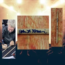 GFA Michael Jacksons Drummer * JOHN JR ROBINSON * Signed VIC Drumstick PROOF COA