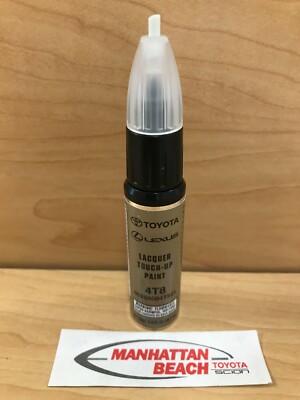 GENUINE TOYOTA  SANDY BEACH TOUCH-UP PAINT CODE 4T8 OEM 00258-004T8-21