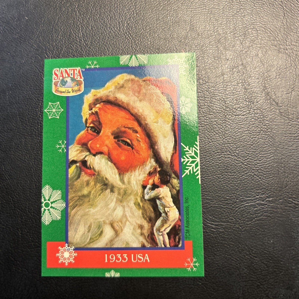 Jb10b Santa Claus Around The World 1995 Puzzle #32 Christmas Usa