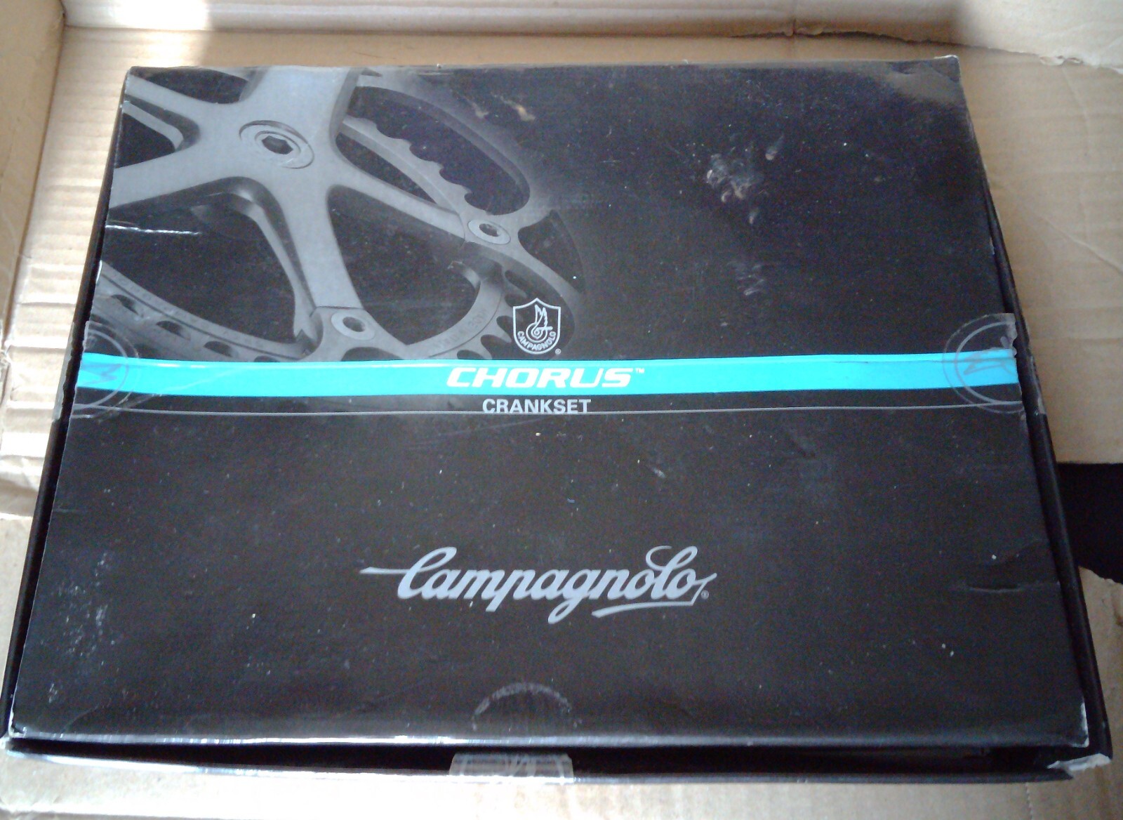 NOS CAMPAGNOLO CHORUS 10 SPEED CHAINSET, 175mm, 39-53 TOOTH, 2001