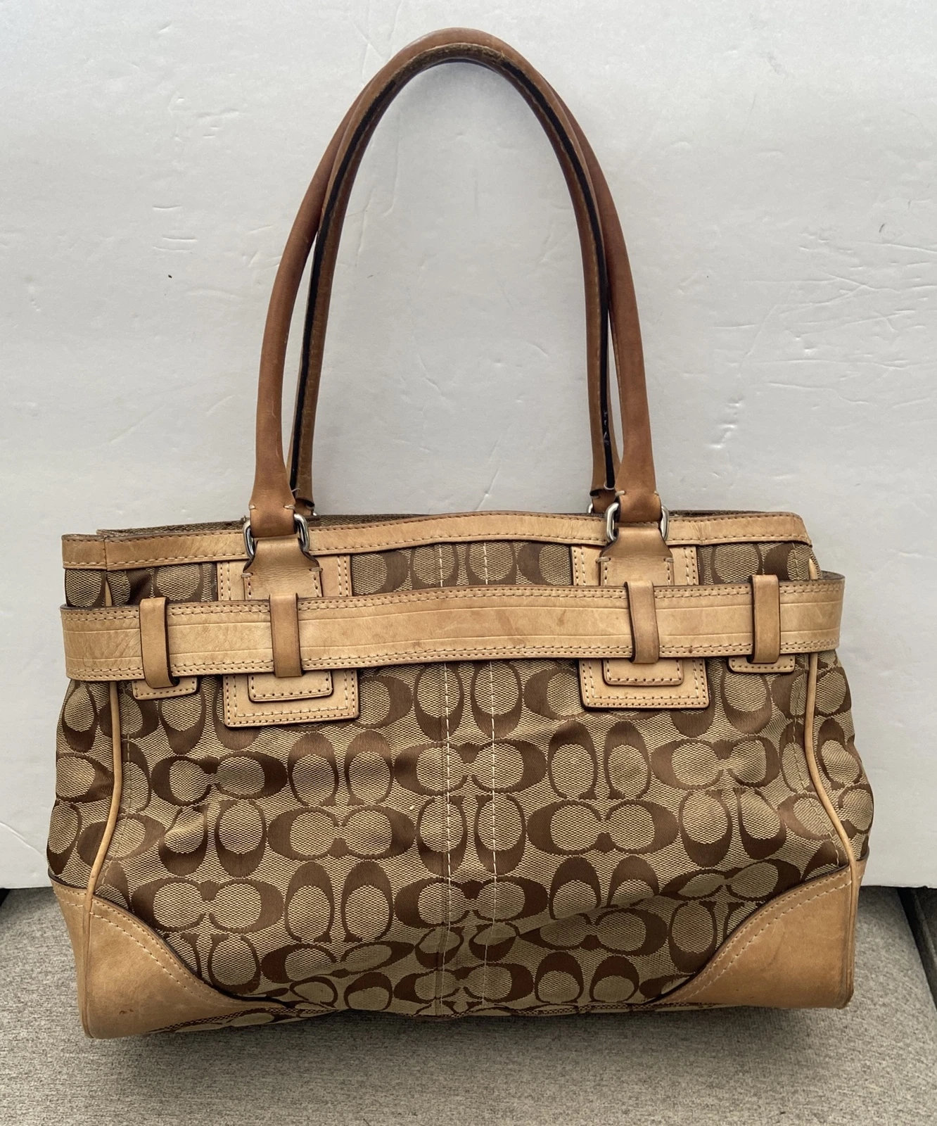 COACH 10246 Borsa a mano Hampton Signature marrone marrone marrone marrone marrone marrone marrone chiaro