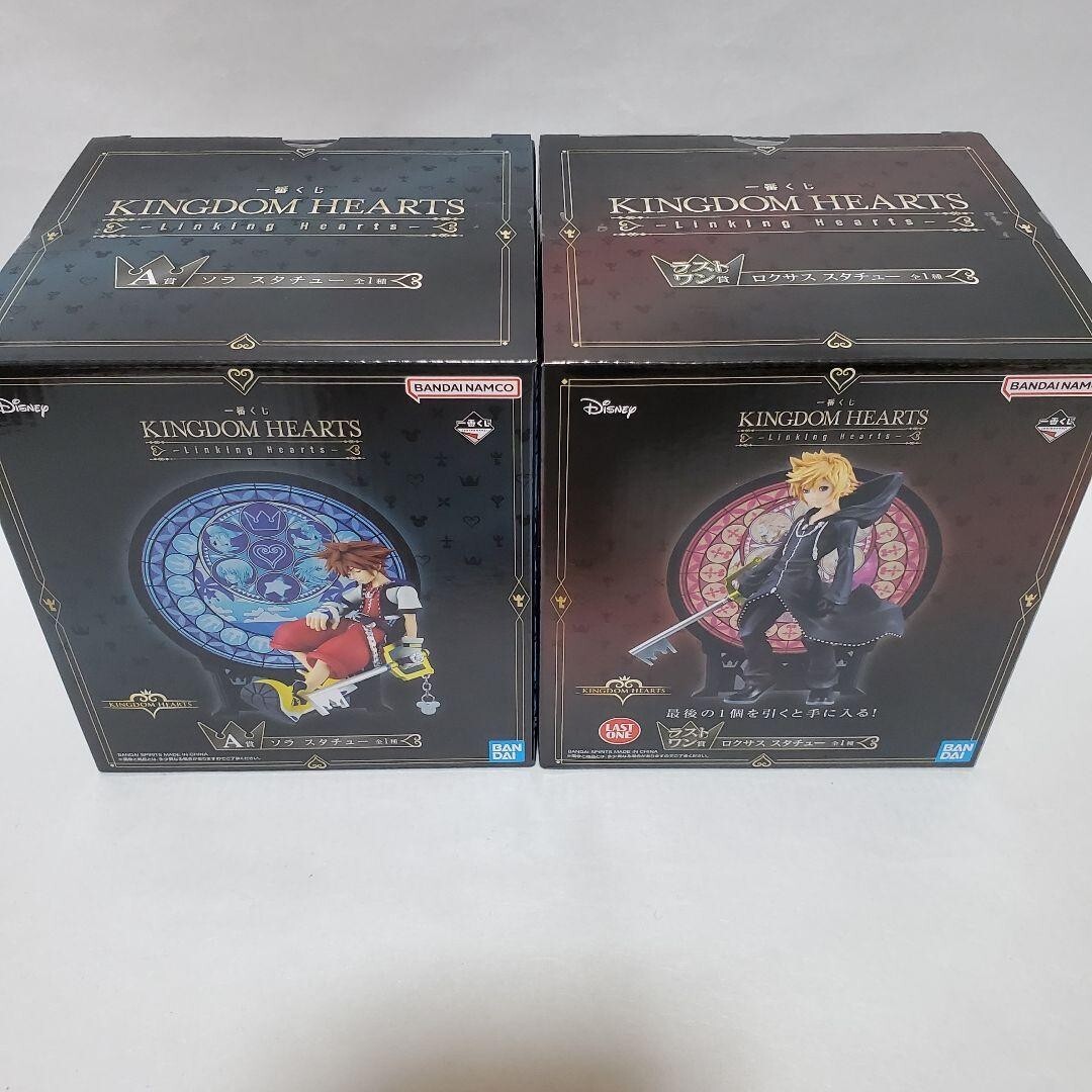 NEW] Ichiban Kuji KINGDOM HEARTS Linking Hearts Sora Roxas Statue