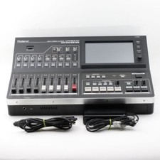 Roland VR-50HD Multi-format AV mixer 12ch digital audio mixer Working Beautiful
