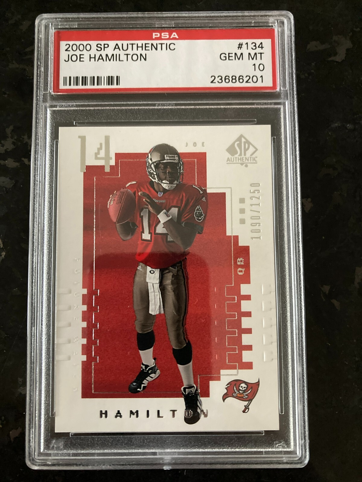 Joe Hamilton SP Authentic #134 Base