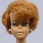 Rare Vintage Sidepart BubbleCut titian Barbie doll from 1965
