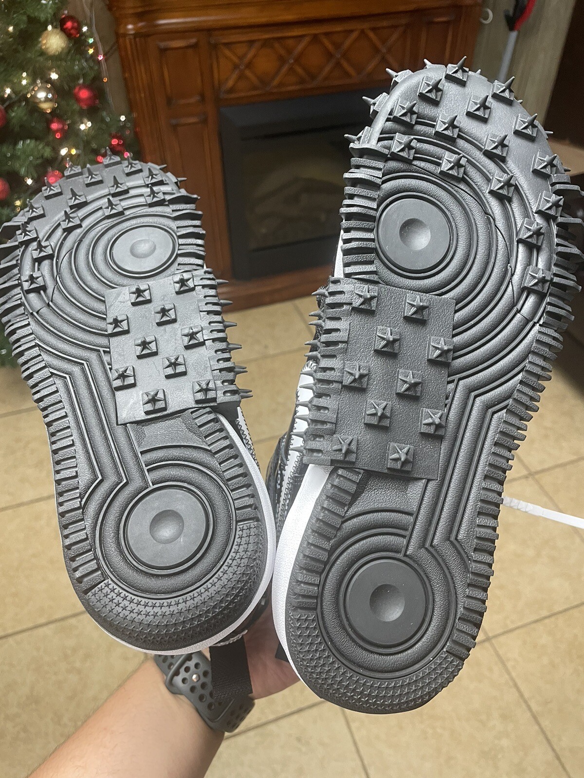 OFF WHITE X NIKE 2023 Taglia 8.5 Nike Air Force 1 Mid x Sheed Off White