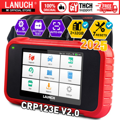 2025 LAUNCH CRP123E V2.0 KFZ Diagnosegerät OBD2 Scanner 4 SYSTEM ABS SAS GAS EPB