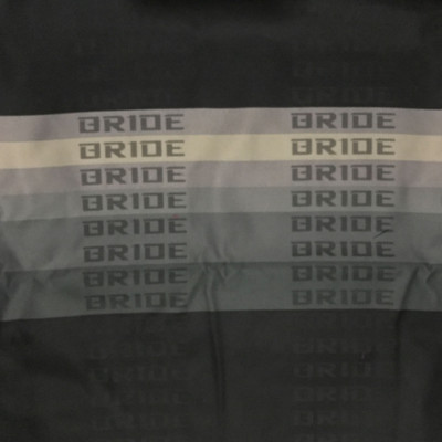 JDM Black Bride Style Fabric Seat Cloth – 1M X 1.6M Roll – X-LIGHT Racing Interior