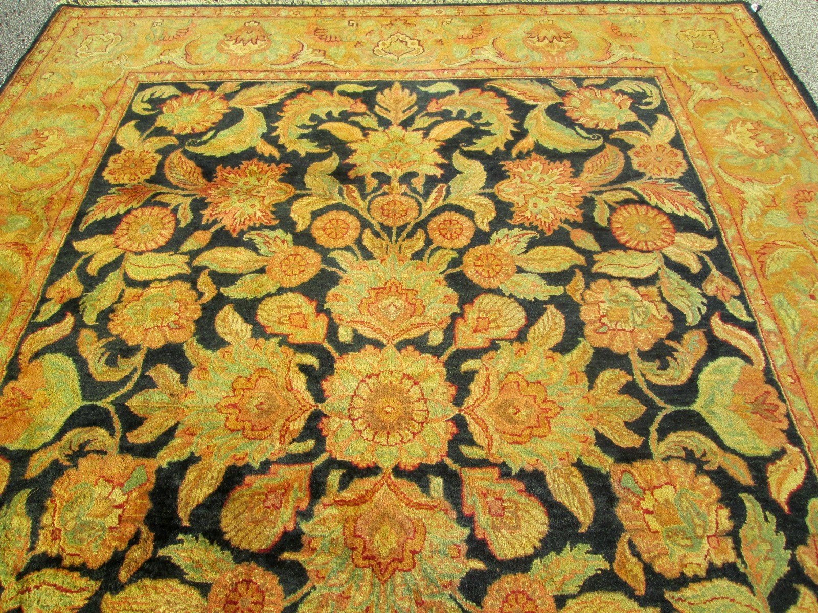FINE AGRA DESIGN JAIPUR OUSHAK ORIENTAL RUG INDIAN HILL RUG DEALER'S