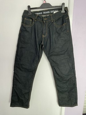 HORNEE MEN S MOTORCYCLE JEANS SIZE 32  WAIST / LEG 30 