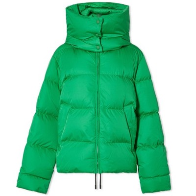 Sportmax Aurelia Green Padded Puffer Jacket S UK 10