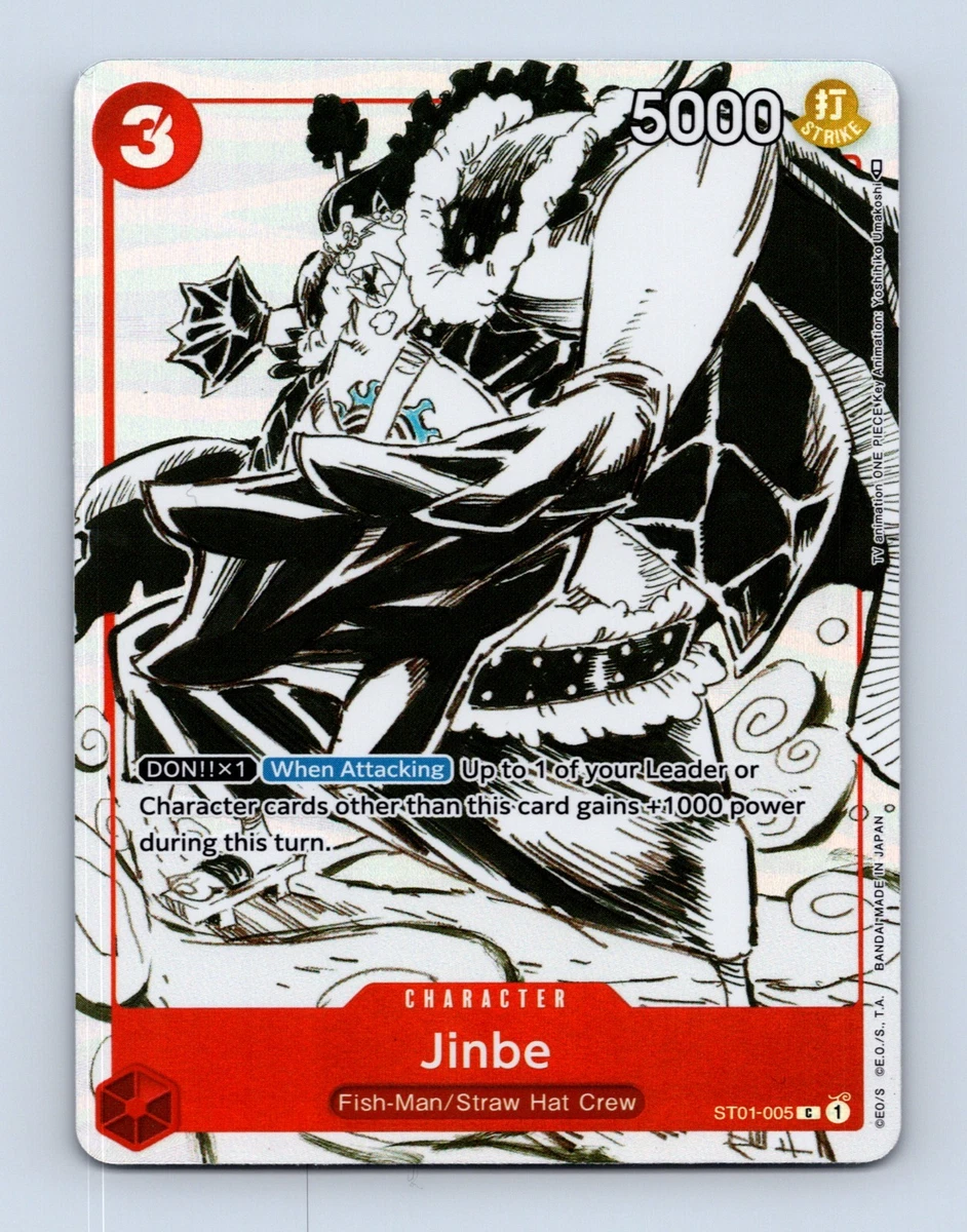 Jinbe ST01-005 One Piece Promotion Cards for sale | eBay