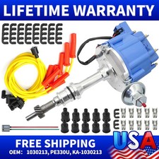Hei Ignition Distributor Wireset For Ford Sbf Windsorsmall Block 260 289 302