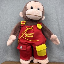 Curious George Plush Stains on Foot 