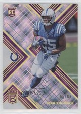 2017 Donruss Elite Rookies Purple 66/99 Marlon Mack #171 fm0