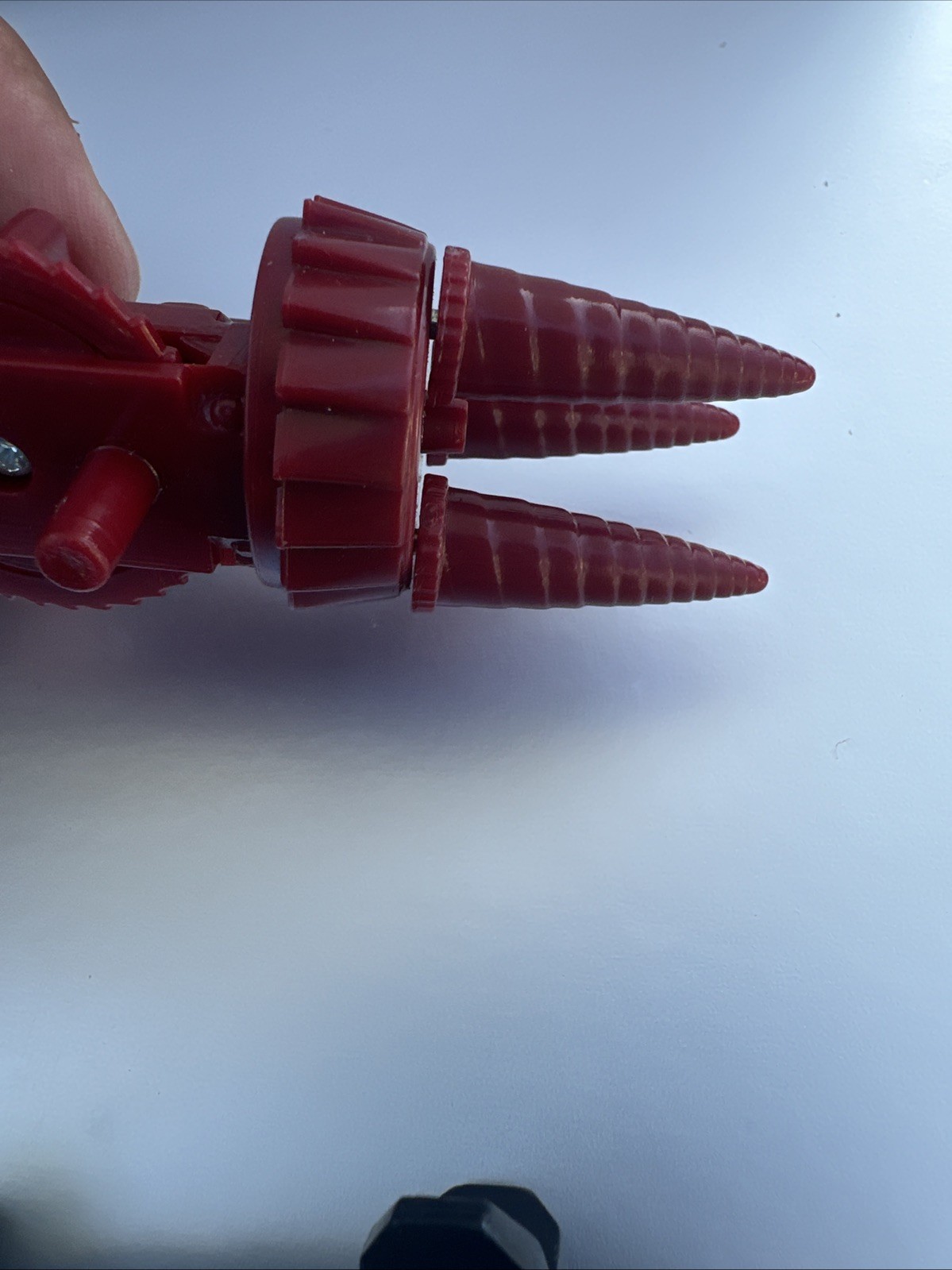 1994 TMNT SUPERMUTANTS BEBOP Tri-tipped Turtlenator & Double EdgeSpike Stick